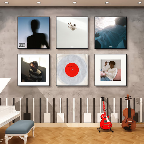 Daniel Caesar专辑封面挂画Alway周边海报音乐酒吧装饰画宿舍壁画