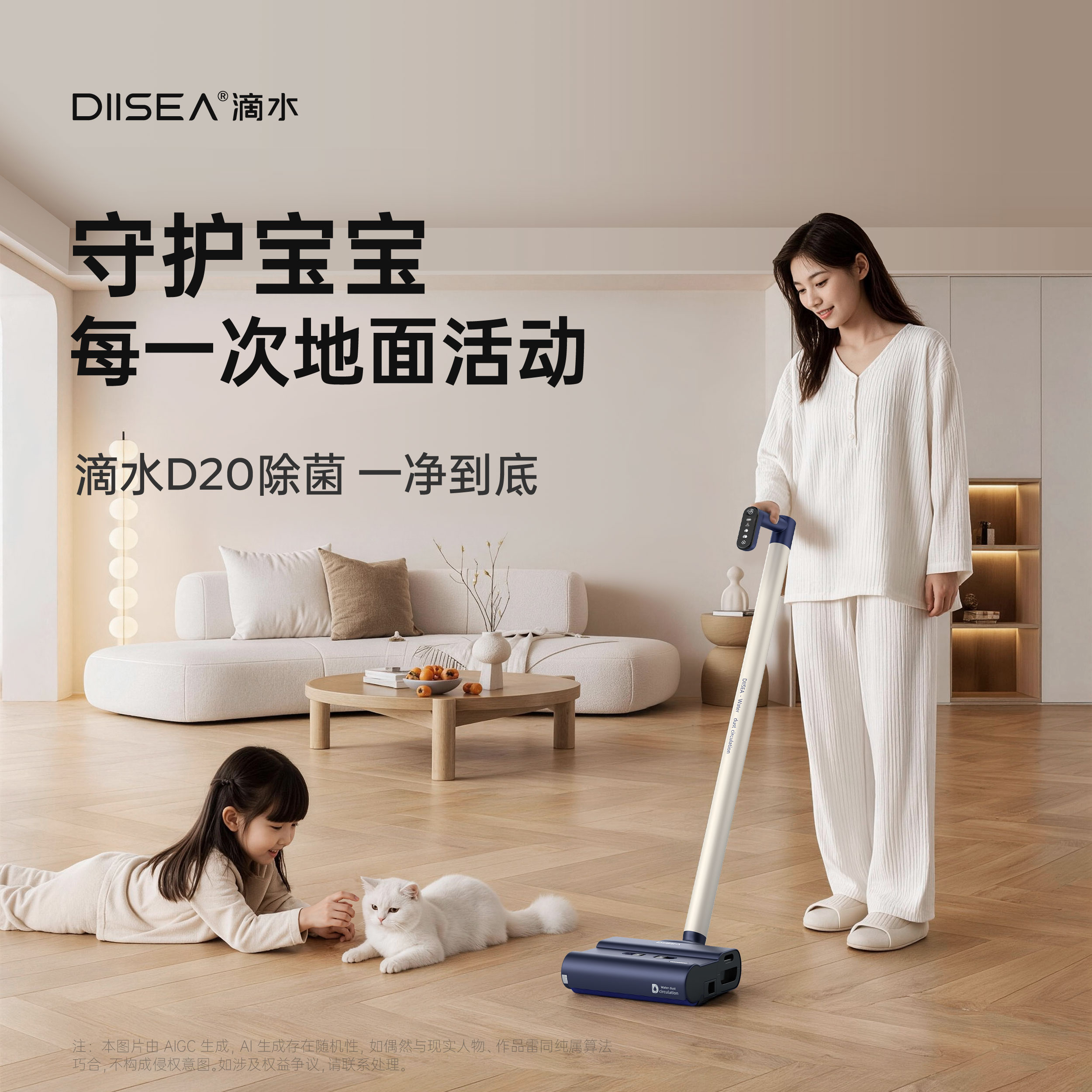 滴水洗地机D20洗拖一体机旗舰款图片