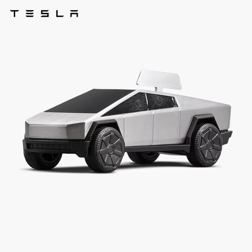 特斯拉（Tesla）官方 Cybertruck 发条赛车