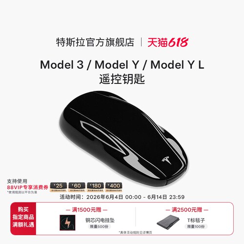 特斯拉智能遥控车钥匙