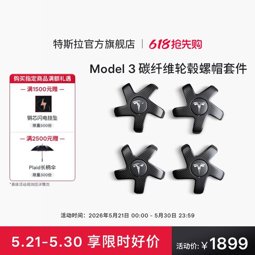 tesla/特斯拉汽车碳纤维model3