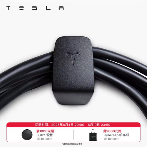 Tesla特斯拉充电线整理汽车