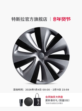 特斯拉（Tesla）2021-2025款 | Model S 19 英寸暴风轮毂盖(单个)