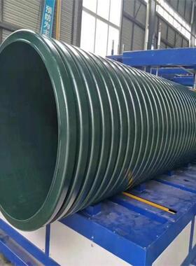 MPVE双壁波纹管螺旋缠绕供应聚氯乙烯共混排水管排污管承接市政