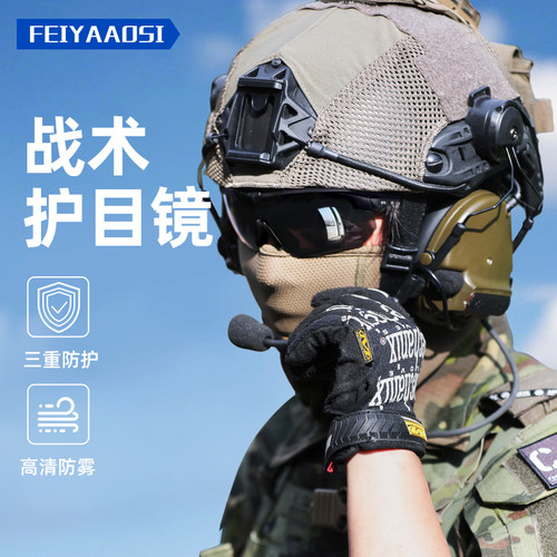 【三重防护】战术护目镜