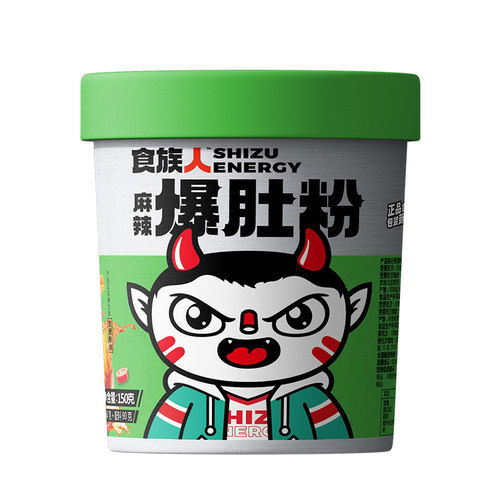 食族人麻辣爆肚粉经典口味