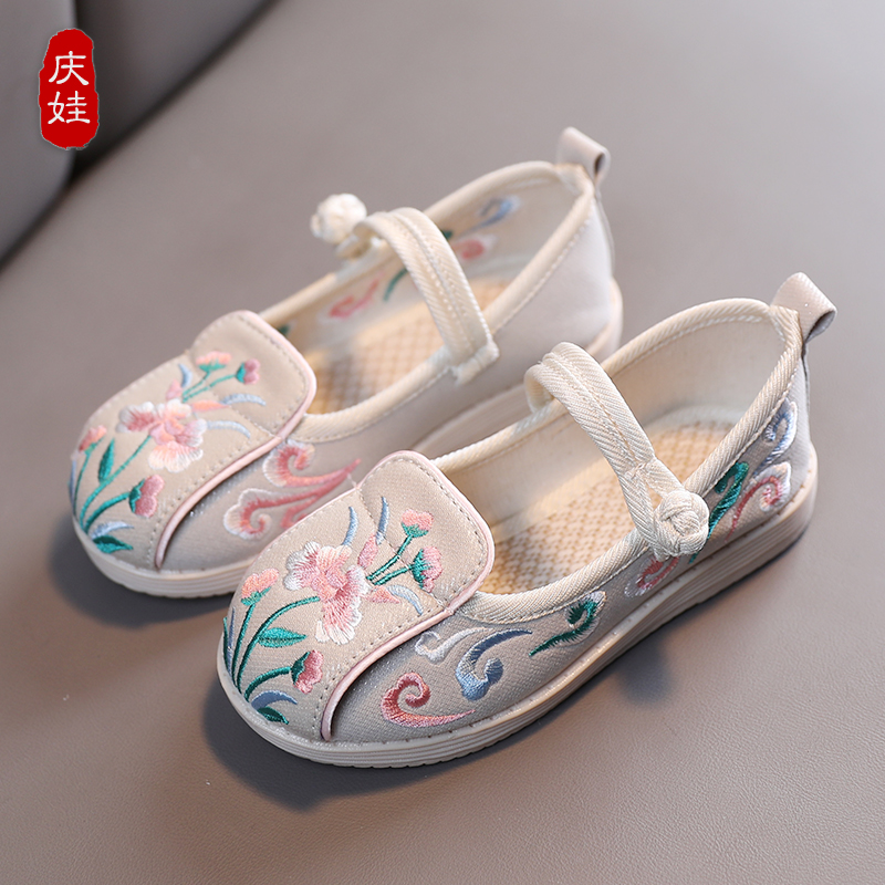 熱銷20000+兒童漢服鞋繡花鞋