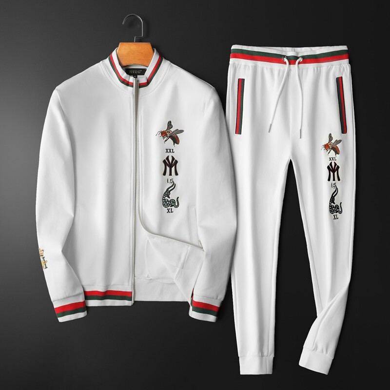 D215-T27467-P2802022秋冬欧货双丝光卫衣运动休闲套装男平铺，男装休闲套装，电商D320(原D215)