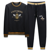 2025秋冬新款IUIUG轻奢潮流卫衣男休闲运动套装D320-T88160-P260，男装卫衣，电商D322