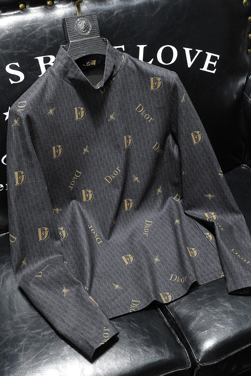 D215-27485-P1002021冬新款轻奢双面加绒半高领卫衣打底衫沙发,男装卫衣,电商D320(原D215)