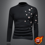 2025秋冬新款羊毛打底衫轻奢品质半高领D320-88406-P115，男装卫衣，电商D322