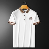 2022欧洲站夏季新款伦古奇潮流丝光短袖t恤男D215-27633-P80，男装Polo衫，电商D320(原D215)