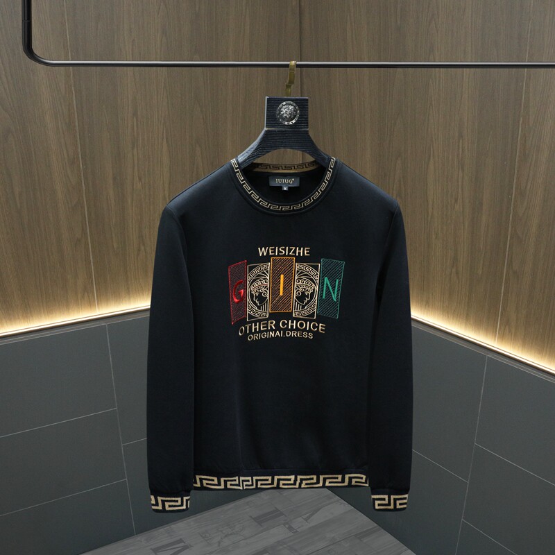 2025秋冬新款IUIUG轻奢潮流休闲卫衣打底衫挂拍D320-87351-P125,男装卫衣,电商D322