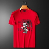 2022欧洲站夏季新款伦古奇潮流丝光短袖t恤男D215-27579-P75，男装T恤，电商D320(原D215)