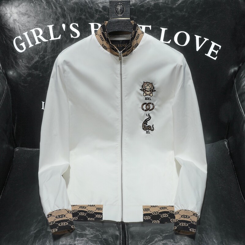 2022春装新款欧货轻奢潮流印花外套夹克男 沙发 D215-27252-P145图片