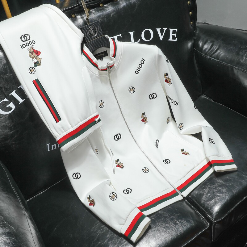 D215-T27413-P2802022秋冬欧货双丝光卫衣运动休闲套装男平铺，男装休闲套装，电商D320(原D215)