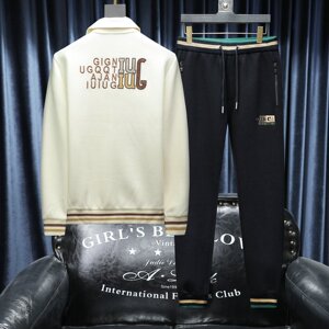 2025秋冬新款 IUIUG轻奢潮流卫衣男休闲运动套装D320-T88184-P280图片