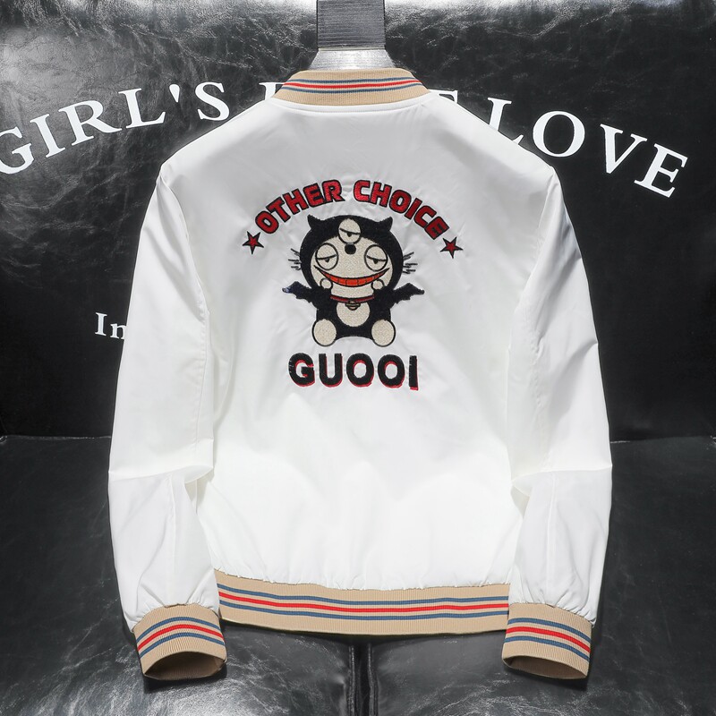 2022春装新款欧货轻奢潮流印花外套夹克男 沙发 D215-27430-P145图片