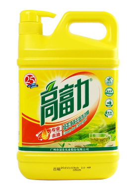 浪奇高富力绿茶1.5kg洗洁精