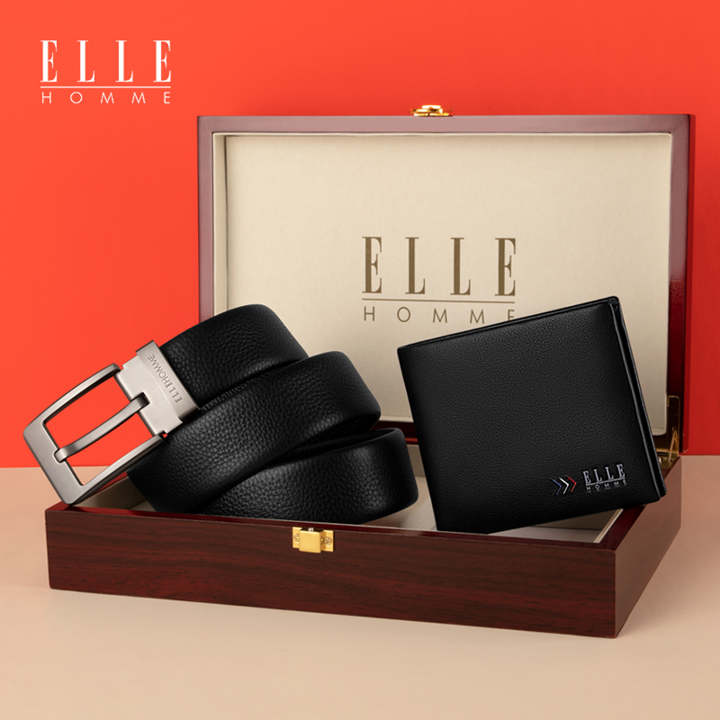 ELLE男士钱包皮带礼盒