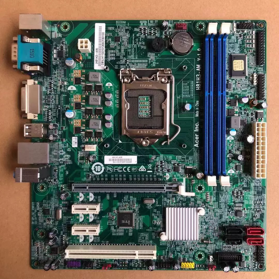 方正 宏基H81H3-AM主板ACER VD430 D430商祺N4630 T4630 支持DIY