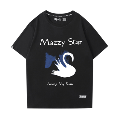 Mazzy Star乐队T恤Among My Swan Portishead Mojave3 短袖潮流夏