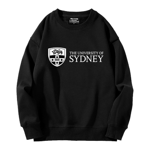 澳洲悉尼大学周边卫衣留学生校友聚会圆领长袖男女定制衣服秋百搭