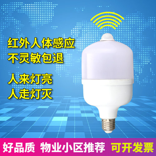 高亮LED仓库车库物业院子智能灯
