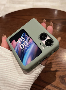 肤感findn3flip适用oppofind n2 flip手机壳findn+flip2小折叠屏保护套findn2filp纯色find2filp女硬壳n2flip
