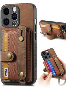 小米14pro适用13 Ultra卡包12 Lite支架11T纯色pro手绳note10全包poco m5s插卡x5pro男士civi2女生11x防摔12t