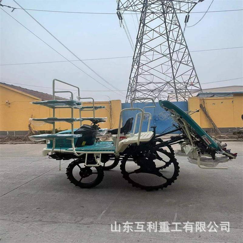 手扶水稻种植机 全自动汽油稻子插秧机 水田用栽苗机