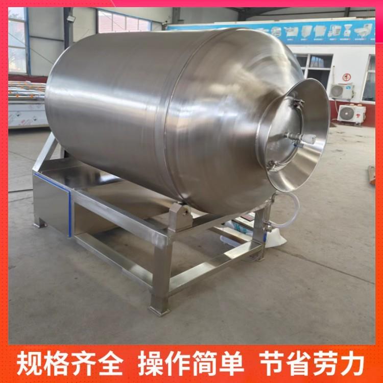 牛蹄筋真空滚揉机 牛碎肉腌制入味机 鱼排滚揉嫩化机