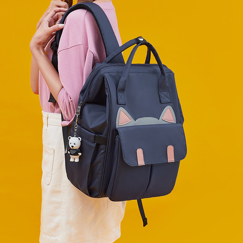 小学生初中学生书包女韩版高中校园双肩包新款大容量可爱旅行背包