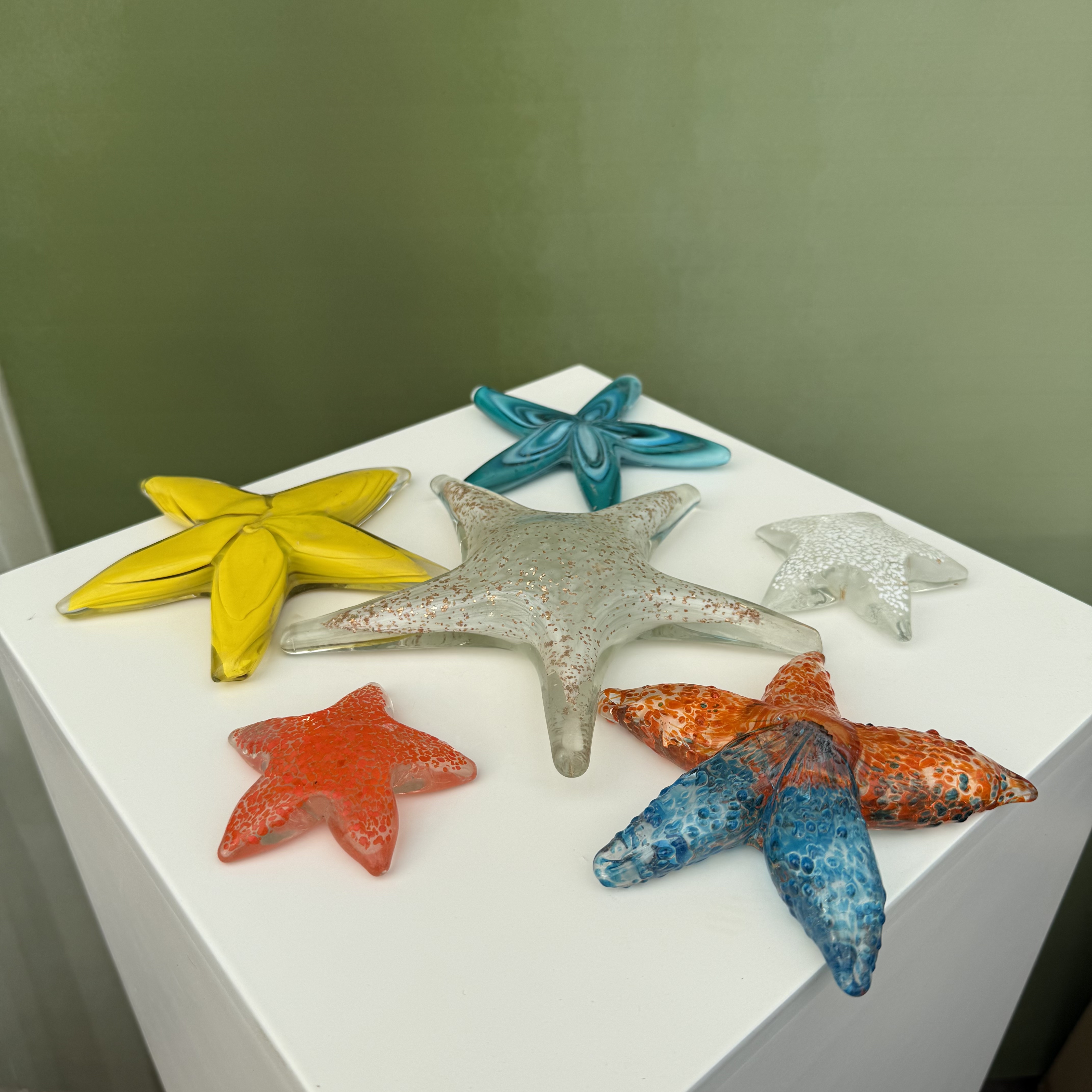 琉璃海星手工艺品海洋动物样板间海螺/贝壳/珊瑚