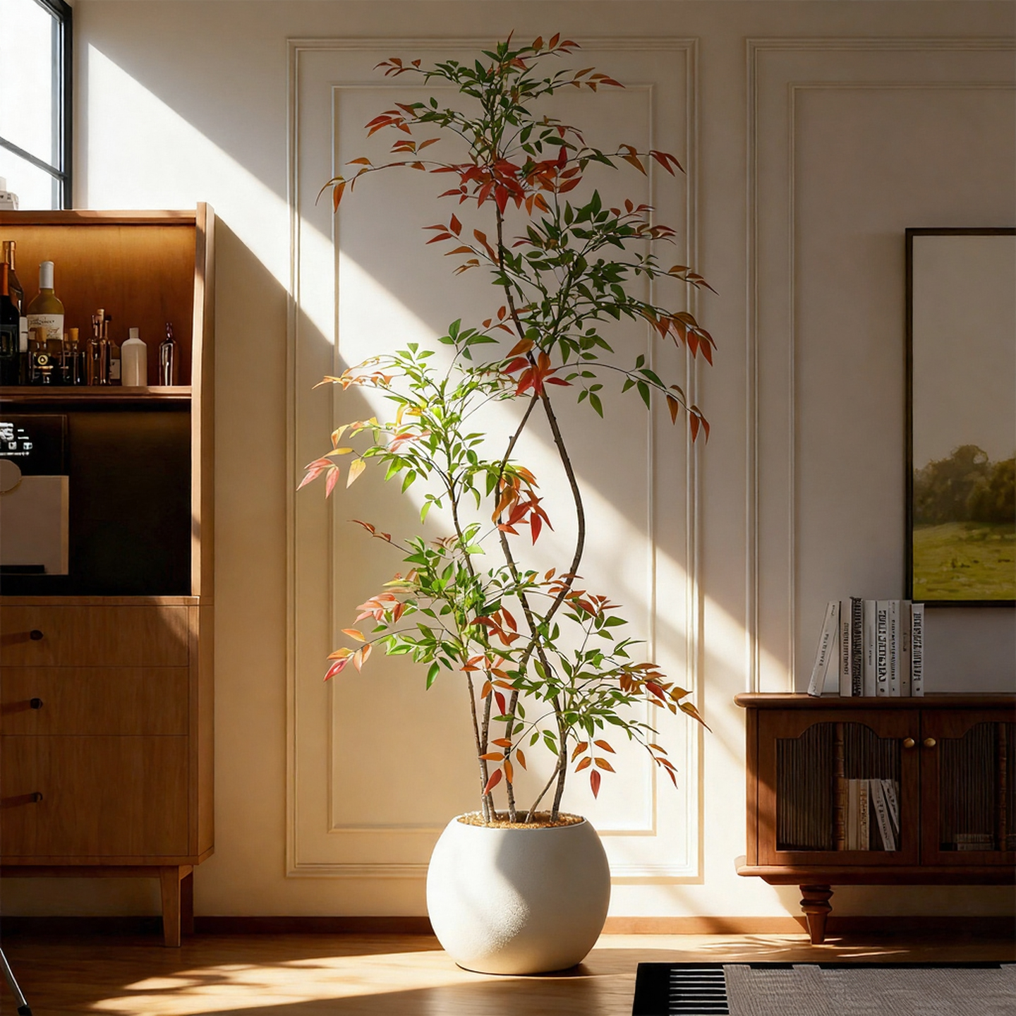 仿真绿植南天竹室内客厅