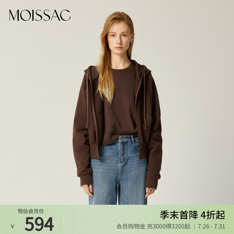 简约圆领套头长袖卫衣