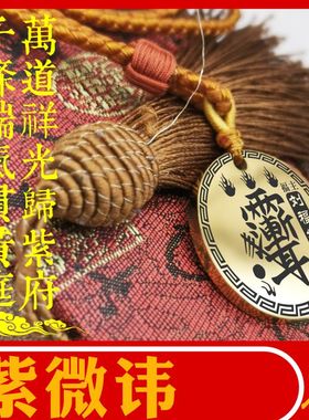 紫微讳吊坠项链挂坠项链汽车挂件