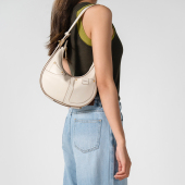 RABEANCO桦碧NINA月牙包大容量单肩包复古斜挎包简约通勤包小众