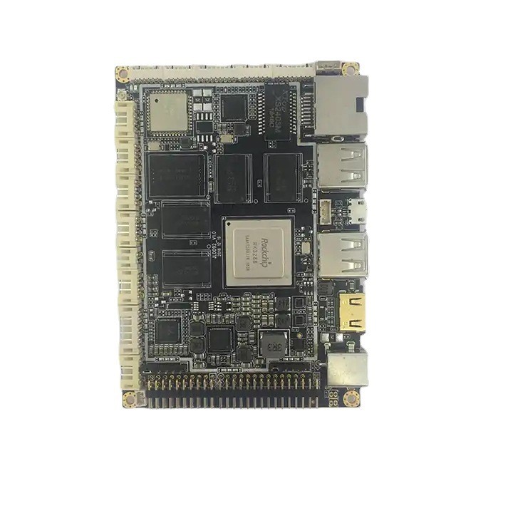 JLD-092 Rk3288, 四核Cortex-A17 人证一体机 人脸识别门禁主板薄