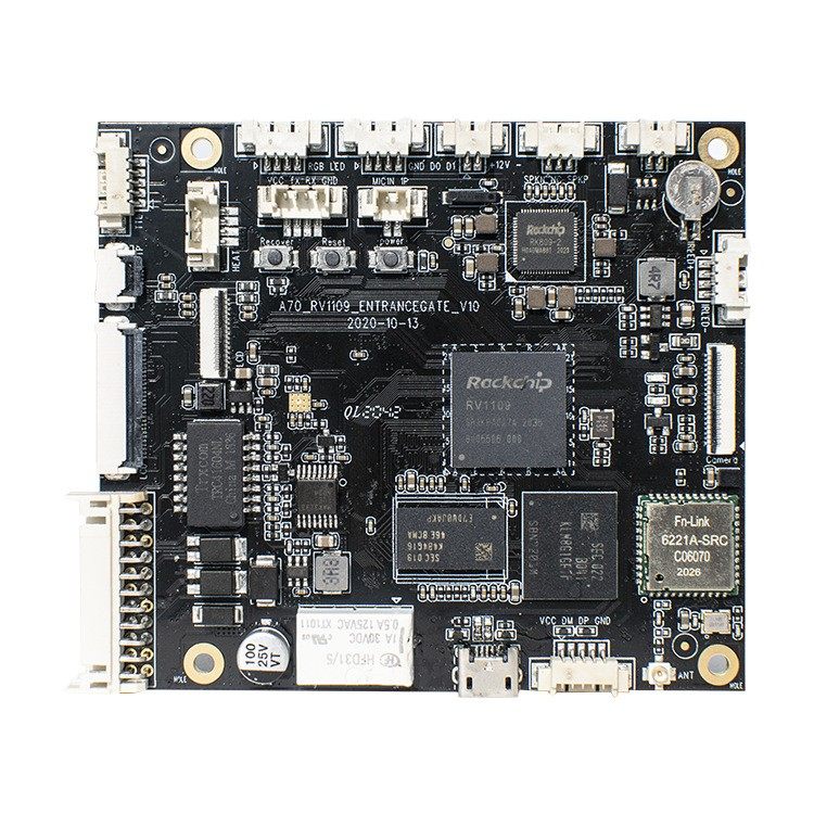 RK/RV1126/1109人脸识别主板Linux主板A70深度学习人工智能核心板 - 实物图