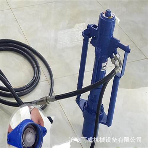 液压打桩机WX-200便携式小型打墩器堤岸加固打桩器抗洪抢险压桩机
