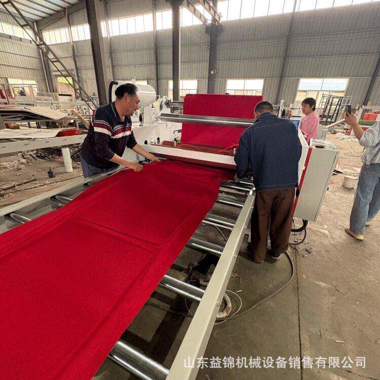 绒布无纺布纸板平贴机编织布贴合机密度板纸板红绒布贴布机