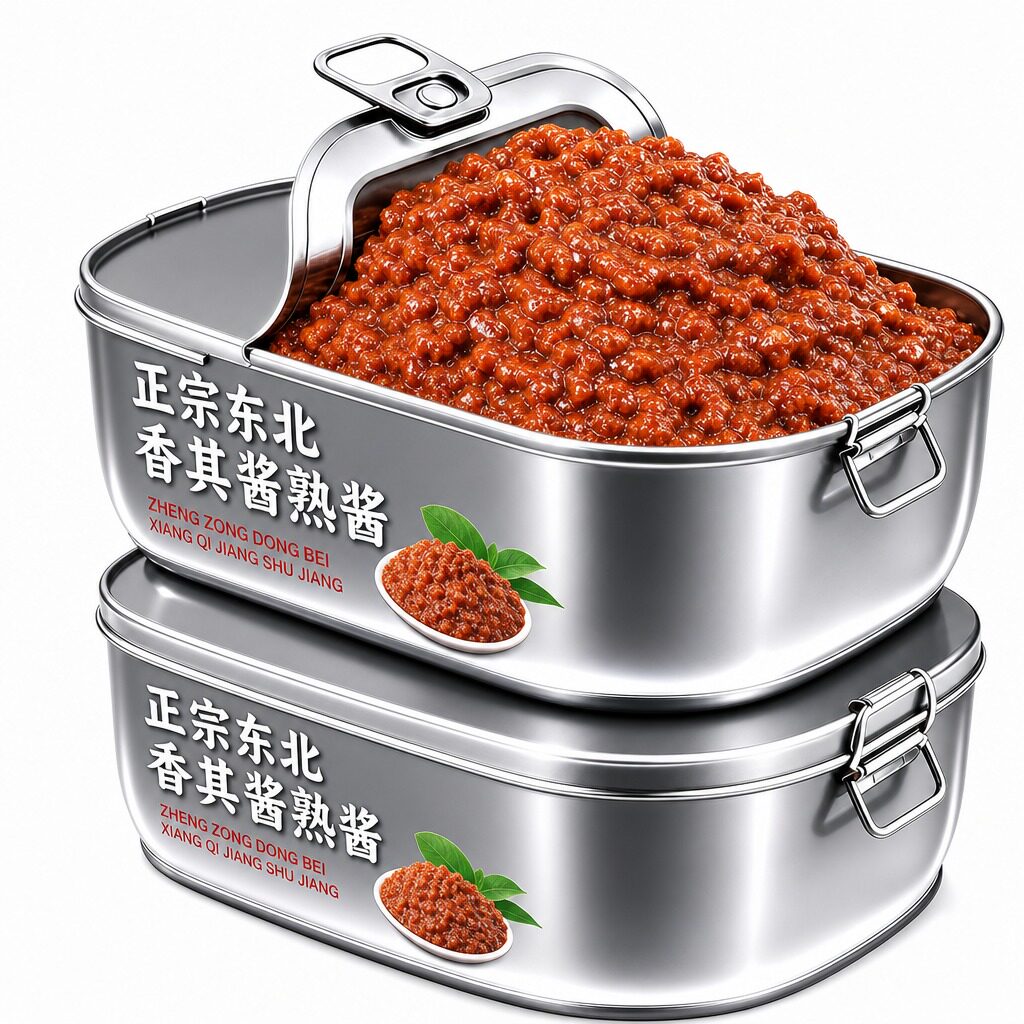 东北香其酱熟酱黄豆酱0添加农家东北大酱蘸酱饭包特产官方旗舰店图片