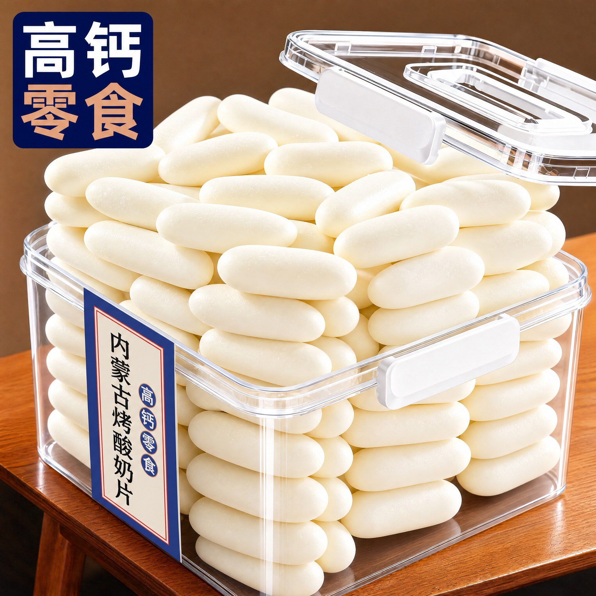 内蒙古烤酸奶脆片烤奶条官方旗舰店无糖牛奶制品儿童孕妇高钙零食图片