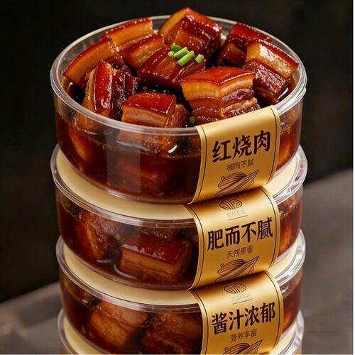 央妈推荐！正宗东坡红烧肉预制菜加热即食杭州特产官方旗舰店商用