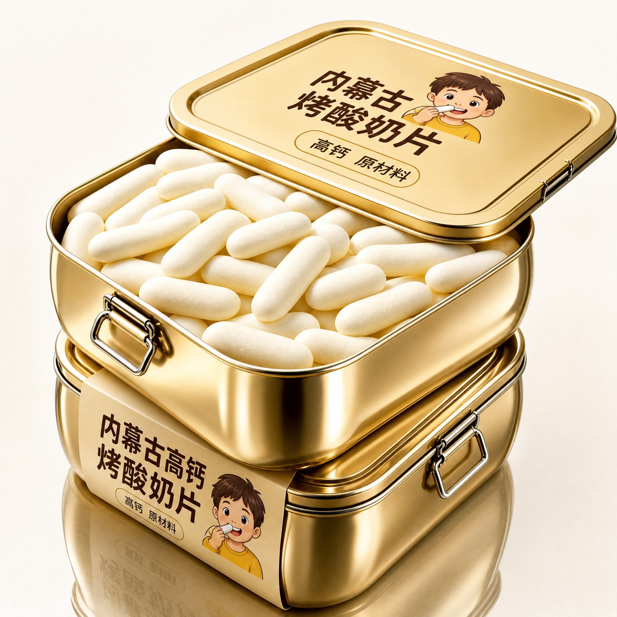 内蒙古烤酸奶脆片烤奶条官方旗舰店无糖牛奶制品儿童孕妇高钙零食图片