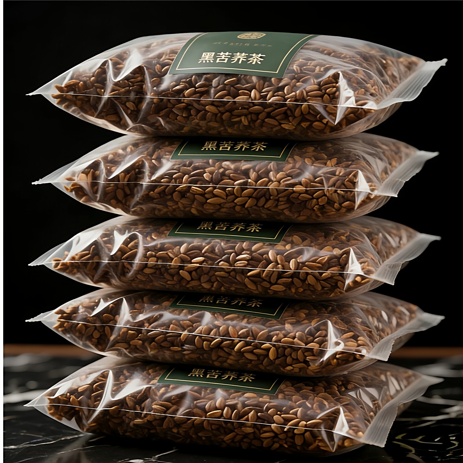 特级5A四川大凉山苦荞茶黄苦荞茶大麦荞茶黑苦荞茶官方旗舰店正品