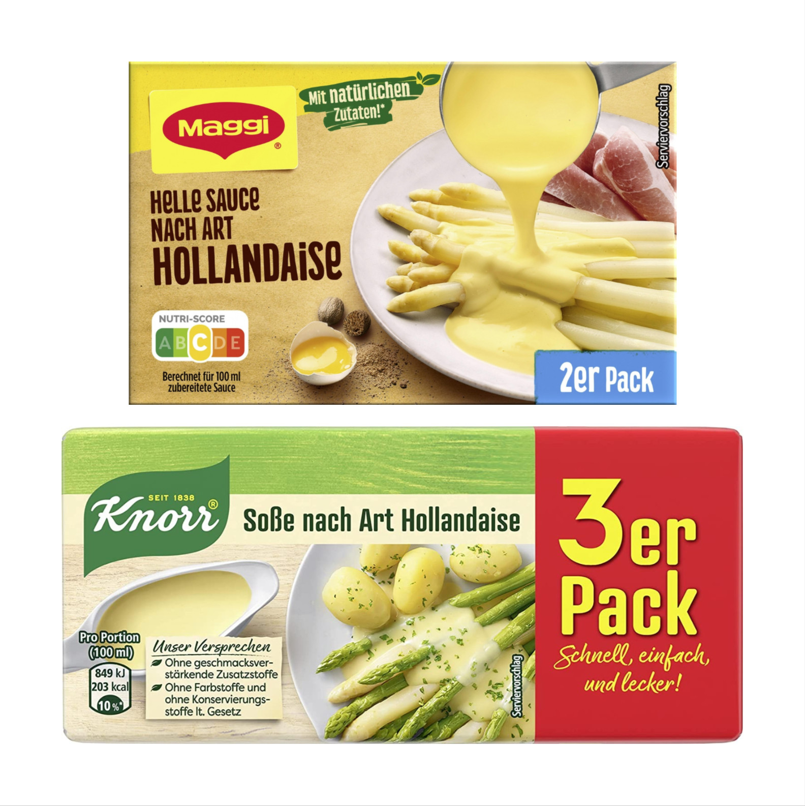 德国Knorr /Maggi Art Hollandaise芦笋 荷兰酱 班尼迪克蛋调味粉