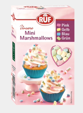 德国RUF Mini Marshmallows 迷你棉花糖装饰