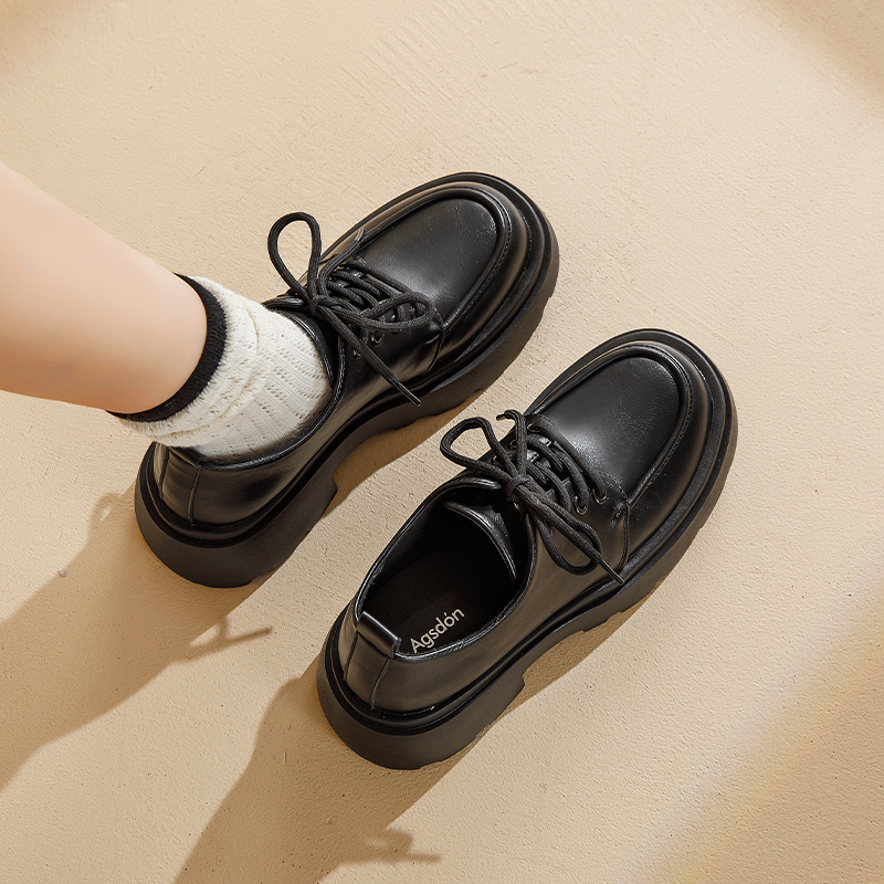 小皮鞋乐福鞋古古鞋子